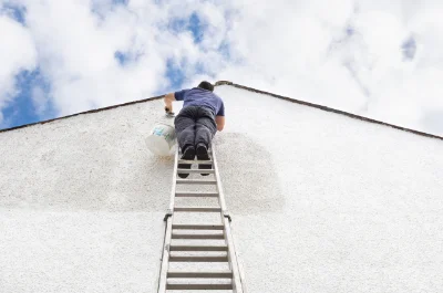 Peinture extérieure à Beaumesnil — façades et ravalement